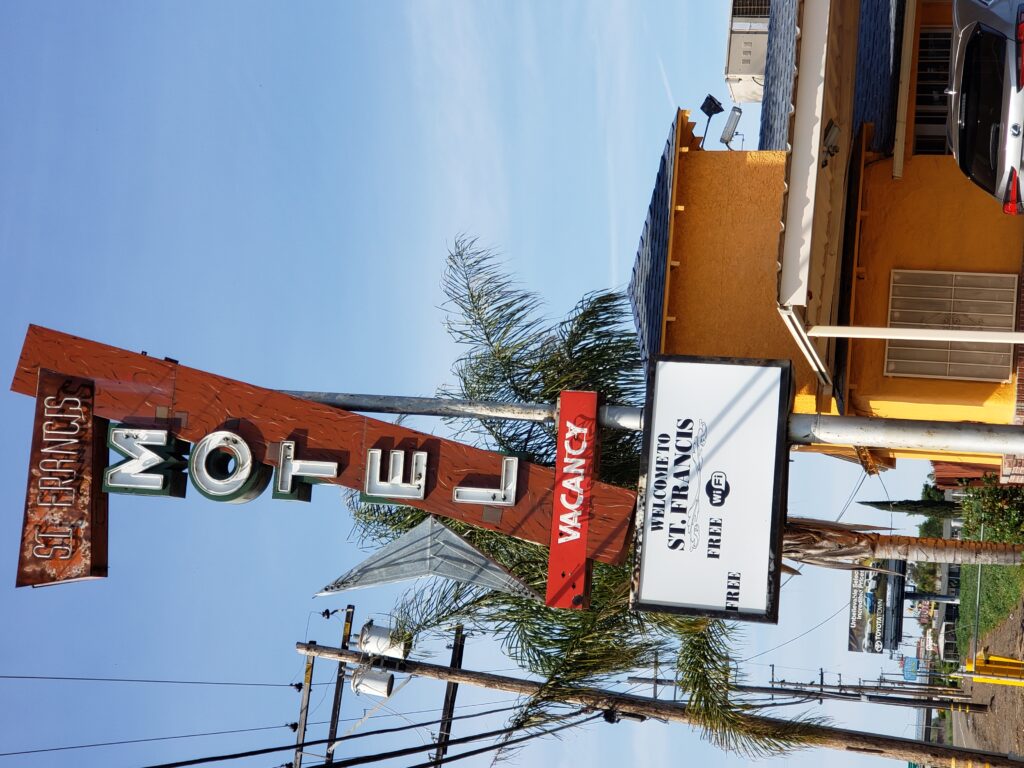 St. Francis Motel , Stockton CA near Lodi off #99 -